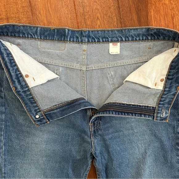 Vintage Levi’s 517 Mens Orange Tab Jeans. Made In 1996 USA. 20517-0217. … - Picture 11 of 15